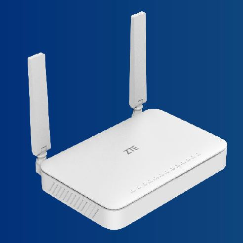 ZTE G8605 Gateway XGS-PON AX3000, Wi-Fi 6 802.11ax 3000Mbps