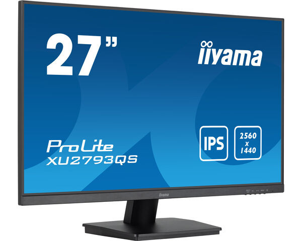 iiyama ProLite Pantalla 27" IPS WQHD, negro