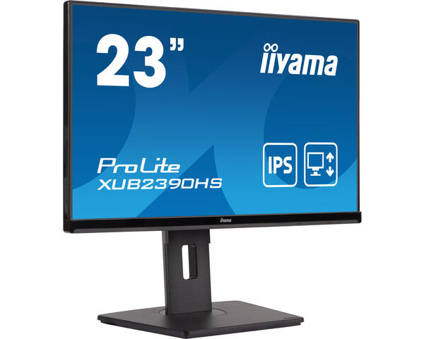 iiyama ProLite Monitor IPS de 23" con matriz IPS, negro