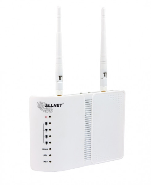 ALLNET ALL500VDSL2 / Modem-Router mit WLAN für ADSL2+ und V
