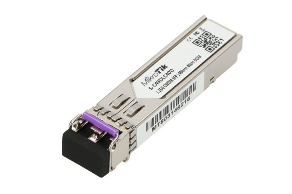 MikroTik Módulo SFP CWDM 1.25G SM 40km 1490nm