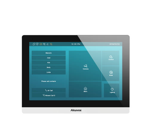 Akuvox C317W Monitor de interior Android PoE (sin logotipo)