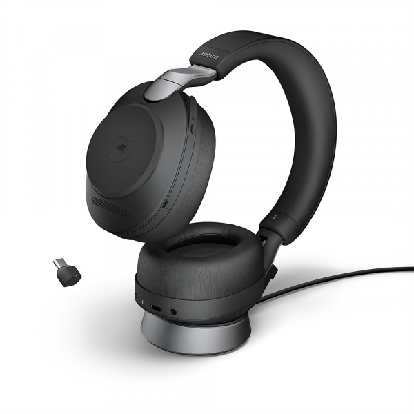 Jabra Evolve2 85 Link380c MS Soporte Negro