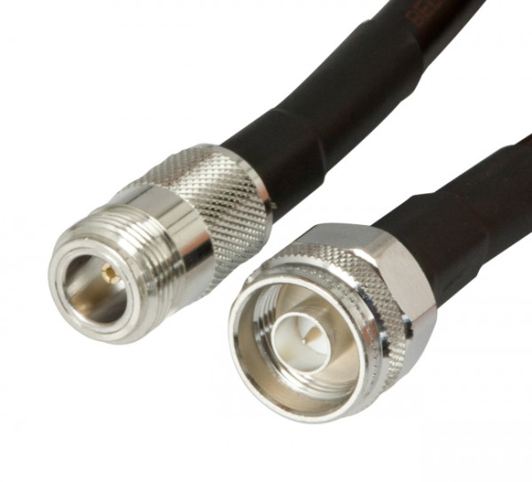 ALLNET Cable de antena RG-8 N-Type macho / N-Type hembra, 3m