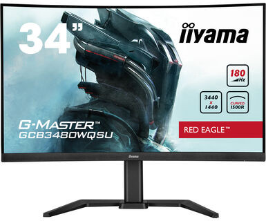 iiyama G-Master Panel VA 34" Red Eagle Curved, negro