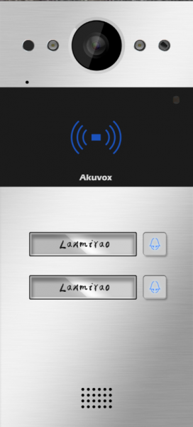 Akuvox R20BX2 Videoportero SIP con 2 botónes