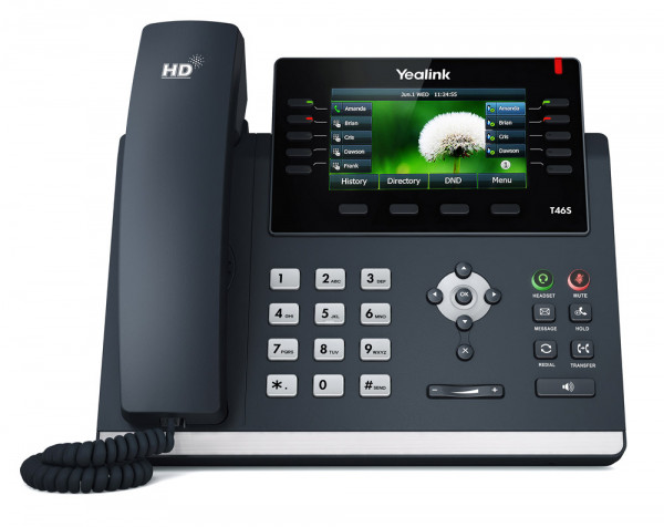 Yealink T46S Teléfono IP SIP Business con PoE
