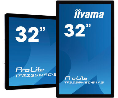 iiyama ProLite Monitor interactivo de 32" Open Frame 12pt PCAP, negro