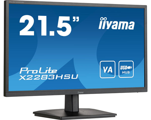 iiyama ProLite Monitor Full HD de 21.5", negro