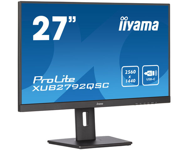 iiyama ProLite Pantalla WQHD 27" matriz IPS, negro