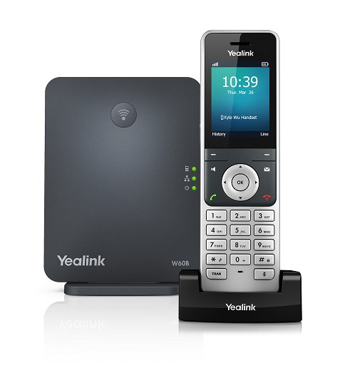 Yealink W60P Teléfono IP DECT + Base con PoE