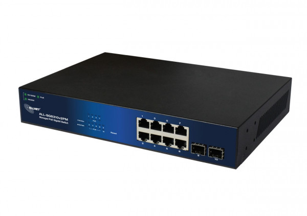 ALLNET SG8310v2PM Switch smart managed 10x Capa 2