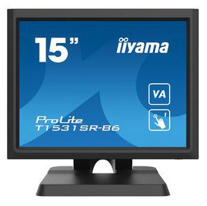 iiyama ProLite Pantalla táctil de 15" táctil resistiva, negro