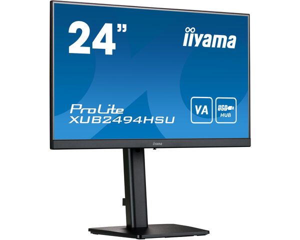 iiyama ProLite Monitor Full HD de 24", negro