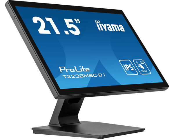 iiyama ProLite Monitor táctil PCAP Optical Bonded de 21.5", negro