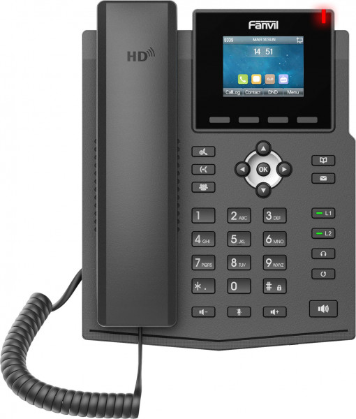 Fanvil X3S Pro Teléfono SIP con alimentación