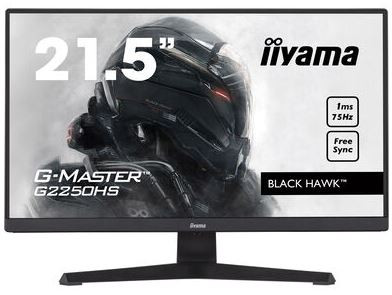 iiyama G-Master Pantalla VA LED 21.5" Black Hawk, negro