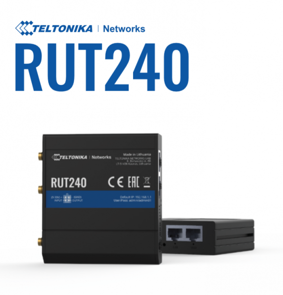 Teltonika RUT240 Router 4G/LTE compacto