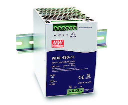 Mean Well WDR-480-24 Alimentación 24V/480W