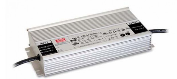 Mean Well HLG-480H-24B Alimentación 24V/480W IP65 Regulable