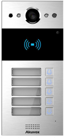 Akuvox R20BX5 Videoportero SIP con 5 botónes