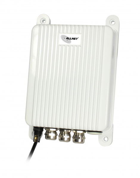 ALLNET Switch unmanaged outdoor 3 Port Gigabit 100W / 3x PoE+ / 1x SFP / Fanless / IP67 / "ALL-SGO81