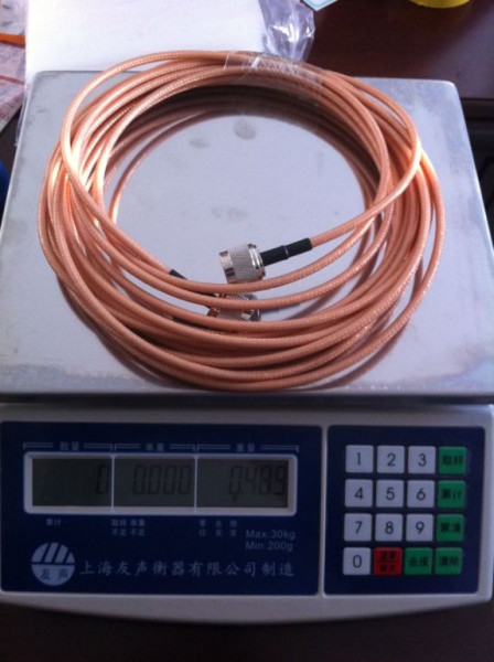 ALLNET Antennen-Kabel RG400 SMA(m) SMA(f) 5, 0m