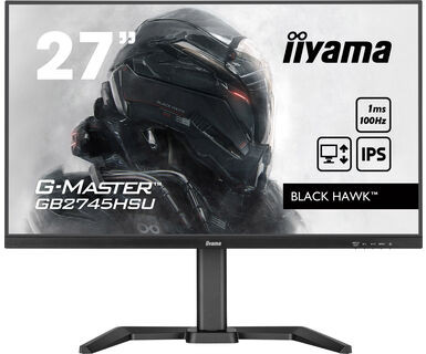 iiyama G-Master Monitor 27" Black Hawk, negro