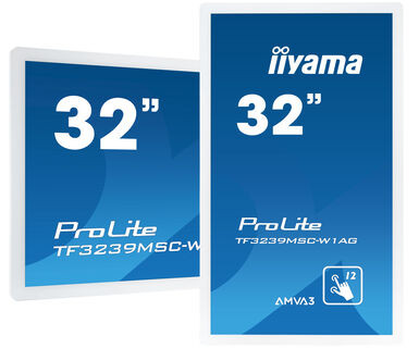 iiyama ProLite Monitor de 32" Open frame 12pt PCAP, blanco