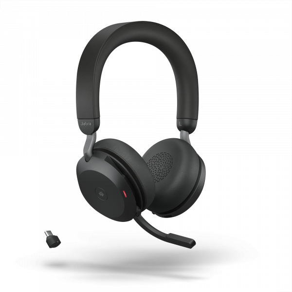 Jabra Evolve2 75 USB-C MS Teams, Negro