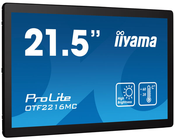 iiyama ProLite Pantalla táctil 21.5" PCAP de alto brillo