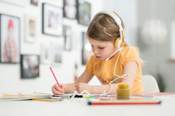 Onanoff BuddyPhones School+, Amarillo