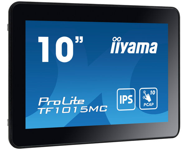 iiyama ProLite Pantalla 10.1" táctil de marco abierto PCAP, negro