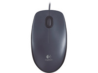 Logitech M90 Ratón, negro