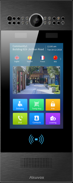 Akuvox R29C-B Videoportero SIP automático Android