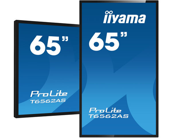 iiyama ProLite Pantalla interactiva PCAP de 65", negro