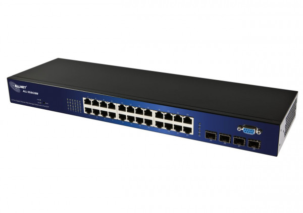 ALLNET ALL-SG8428M Switch 24x Gigabit + 4x SFP