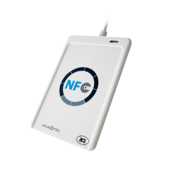 Plusonic Lector de tarjetas NFC USB