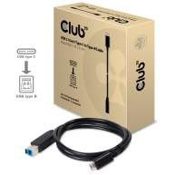 Club 3D USB 3.1 Gen2 Tipo-C a Cable Tipo-B M/M 1m