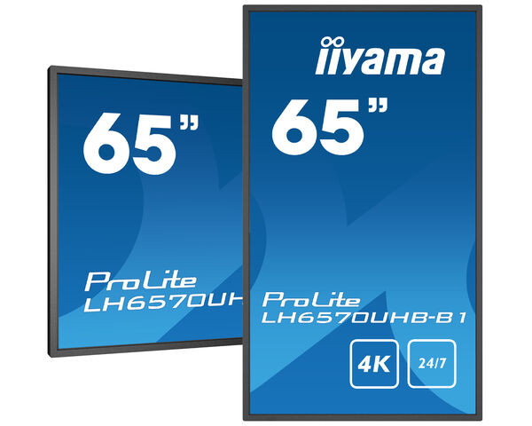 iiyama ProLite Pantalla profesional de 65", negro