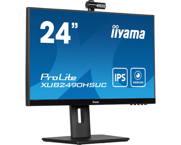 iiyama ProLite Monitor IPS de 24" con cámara FHD