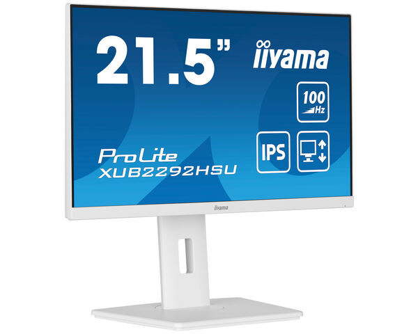 iiyama ProLite Panel IPS de 21,5", blanco