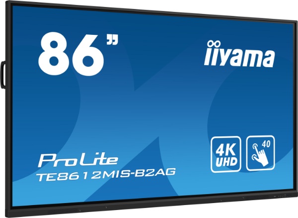 iiyama ProLite Pantalla táctil interactiva 85.6", negro