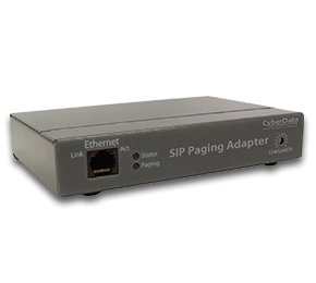 Cyberdata Adaptador de paginación SIP