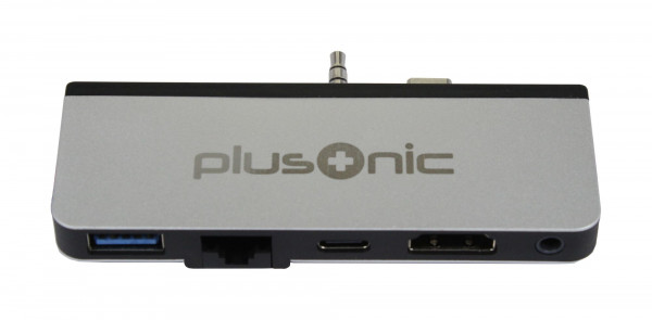 Plusonic Dockingstation USB-C 5en1 para Microsoft Surface Go
