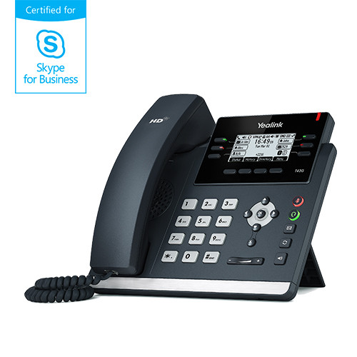 Yealink Teléfono SIP T42S Skype for business