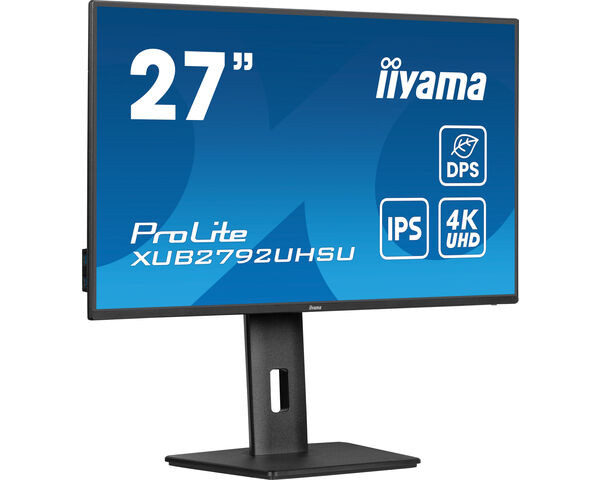 iiyama ProLite Monitor ultrafino de 27" con tecnología de panel IPS, negro