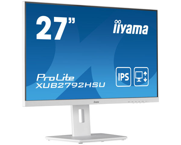 iiyama ProLite Panel IPS de 27", blanco