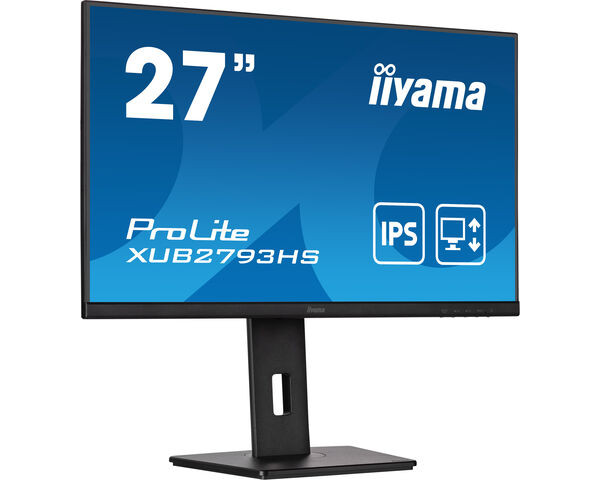 iiyama ProLite Monitor IPS Full HD 27", negro