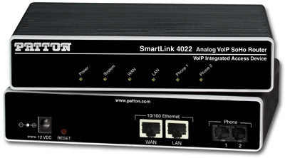 Patton Gateway-Router SmartLink 4022, 2FXS